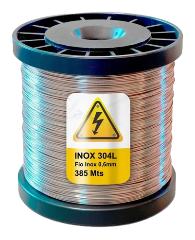 Fio inox 304L 0,60 mm - Prata