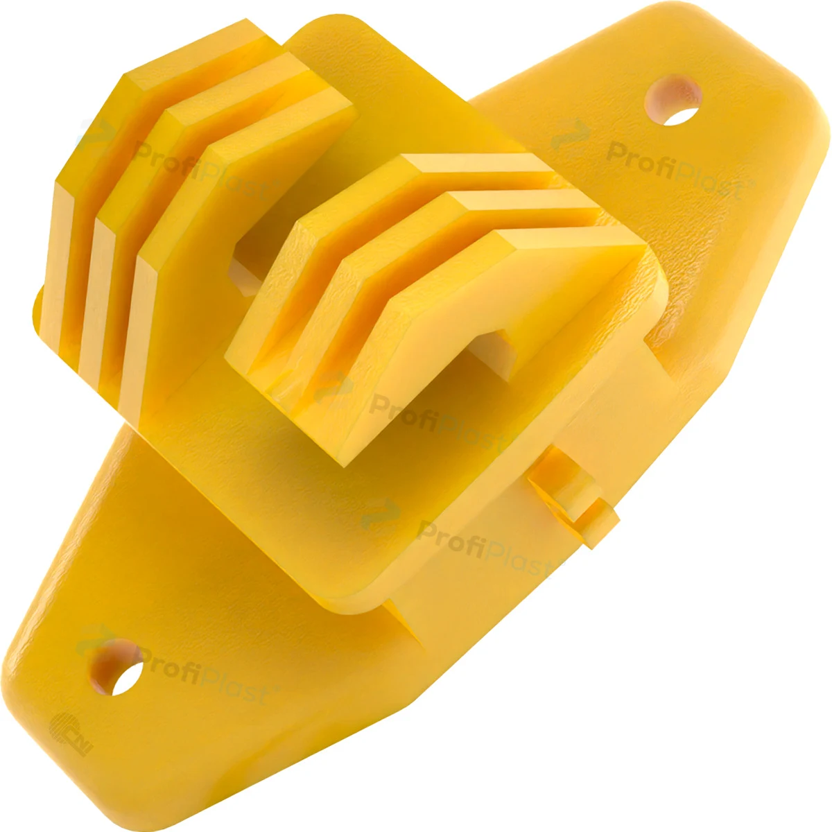 Isolador W econômico 63 mm - Amarelo