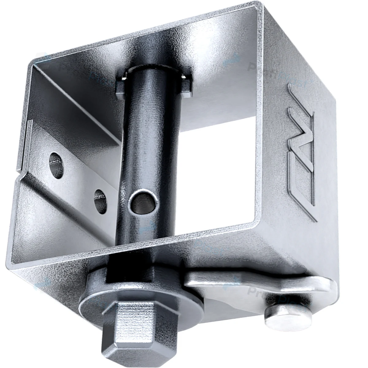 Catraca esticadora para fio liso - Prata