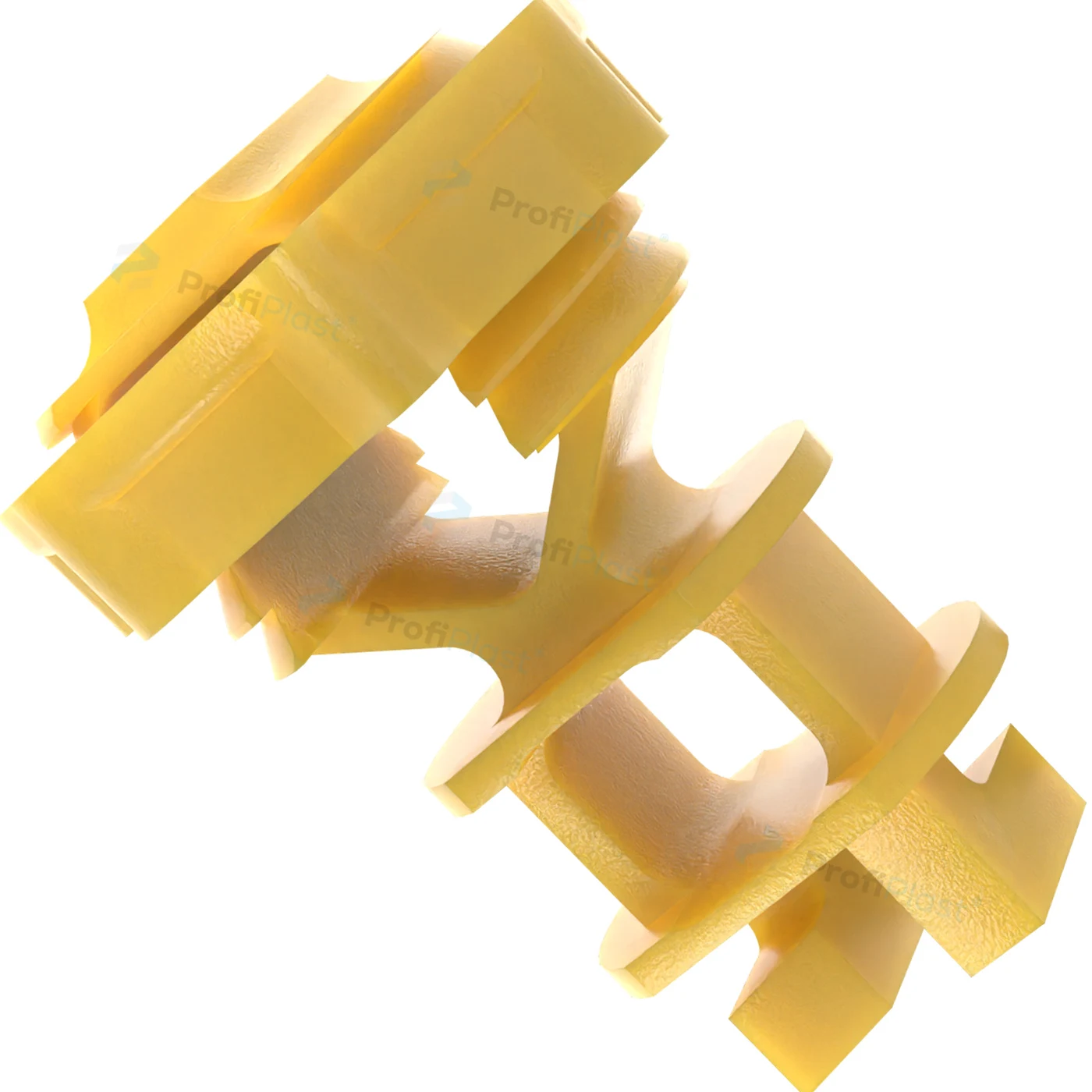 Guia isolador para vergalhão 64 mm - Amarelo
