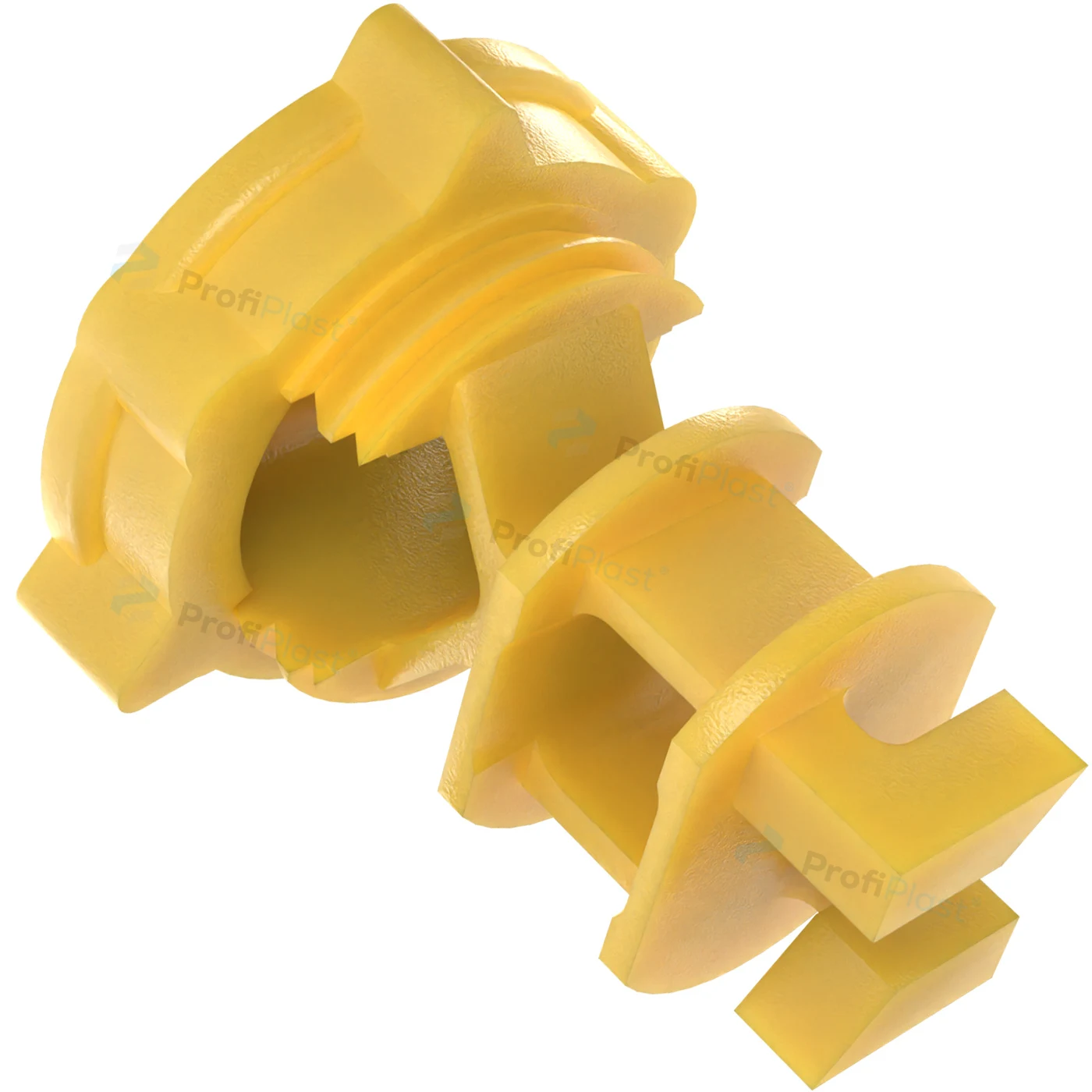Guia isolador para vergalhão 64 mm - Amarelo