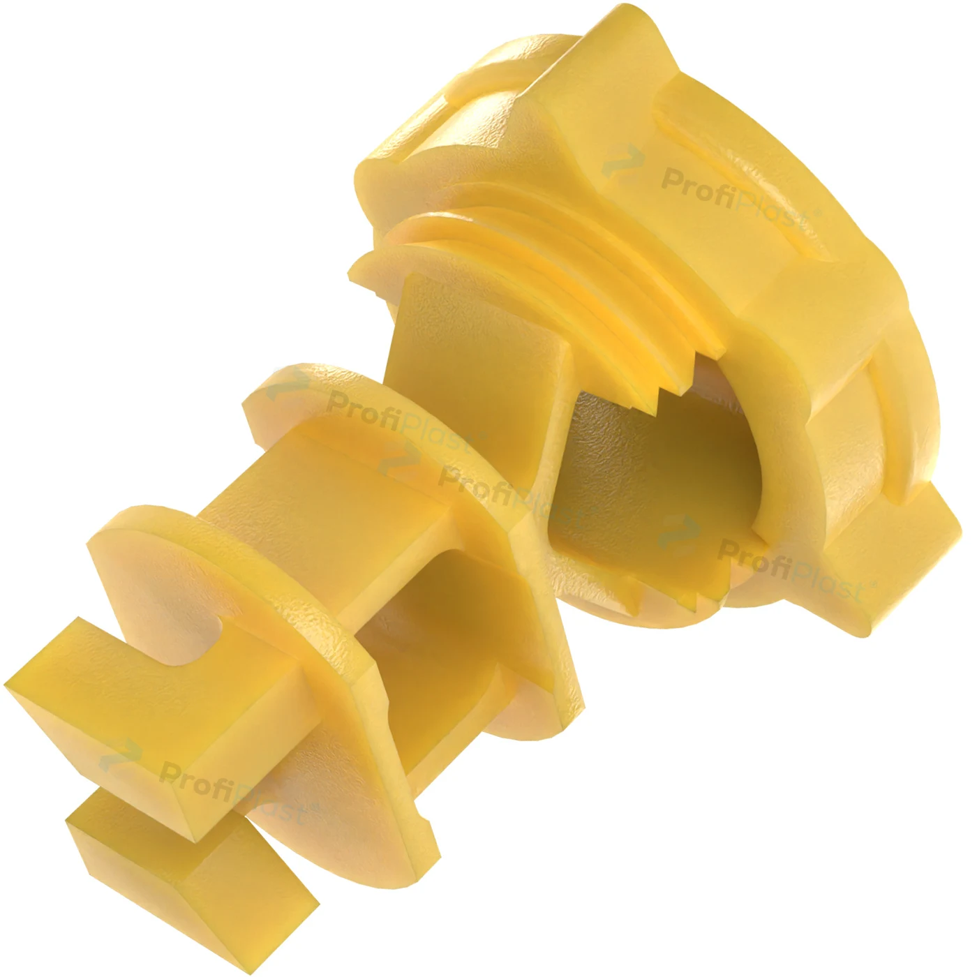 Guia isolador para vergalhão 64 mm - Amarelo