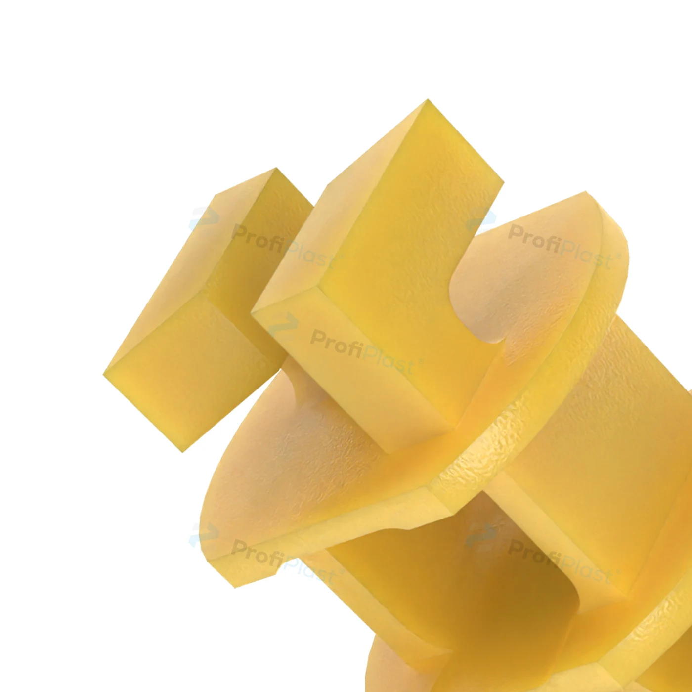 Guia isolador para vergalhão 64 mm - Amarelo