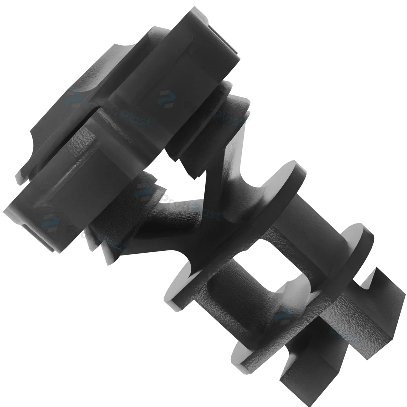 Guia isolador para vergalhão 64 mm - Preto
