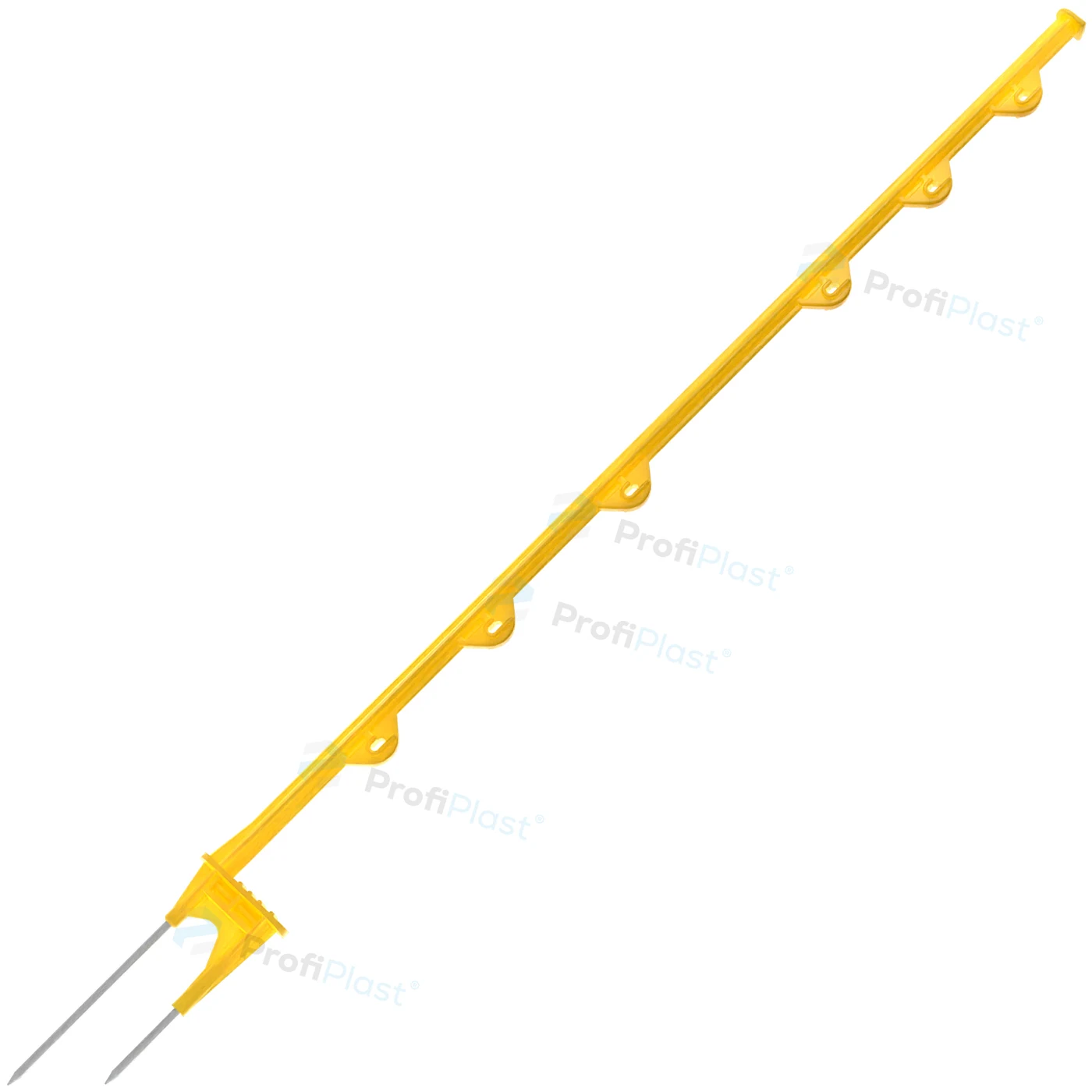 Haste plástica para cerca móvel 1,16 m - Amarelo