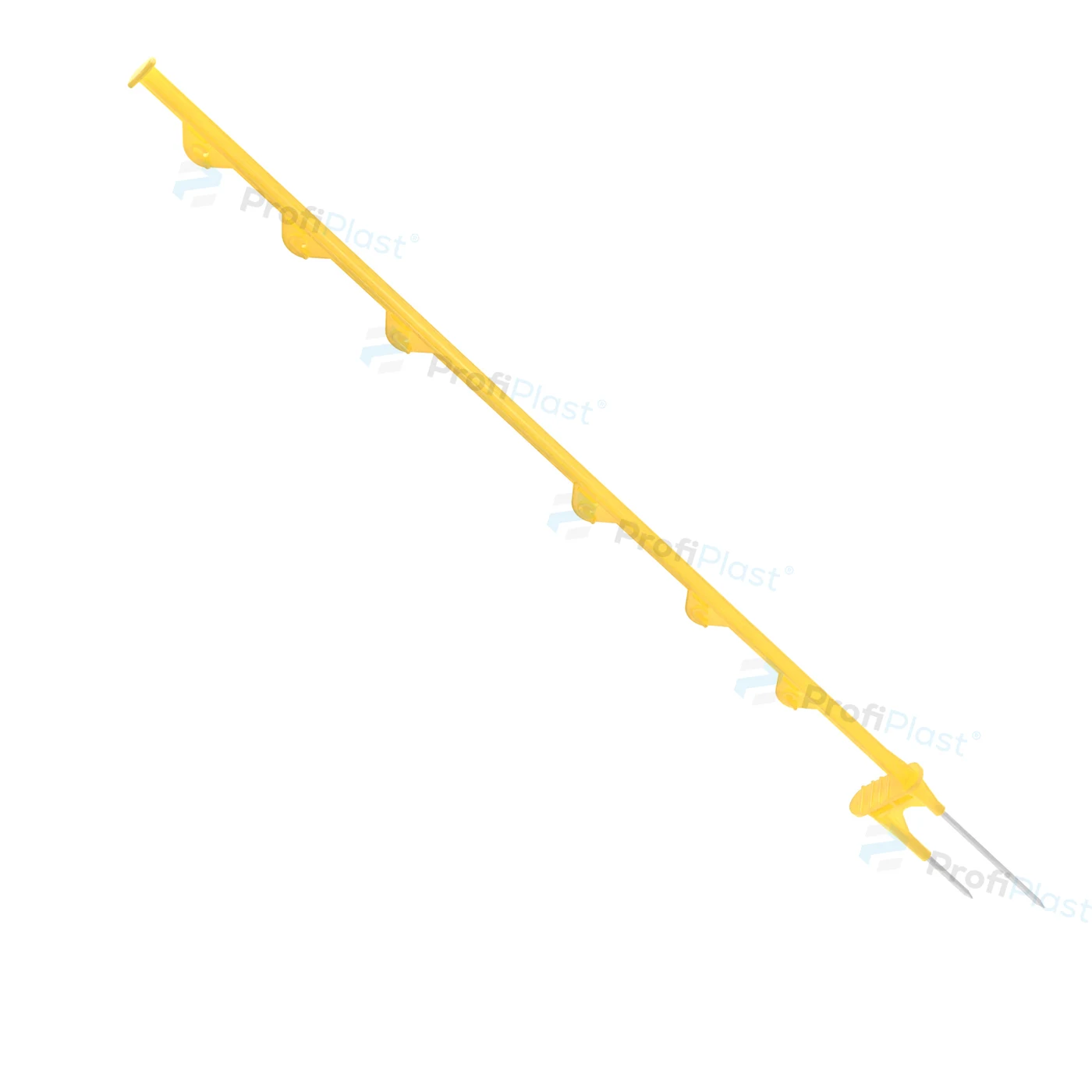 Haste plástica para cerca móvel 1,16 m - Amarelo