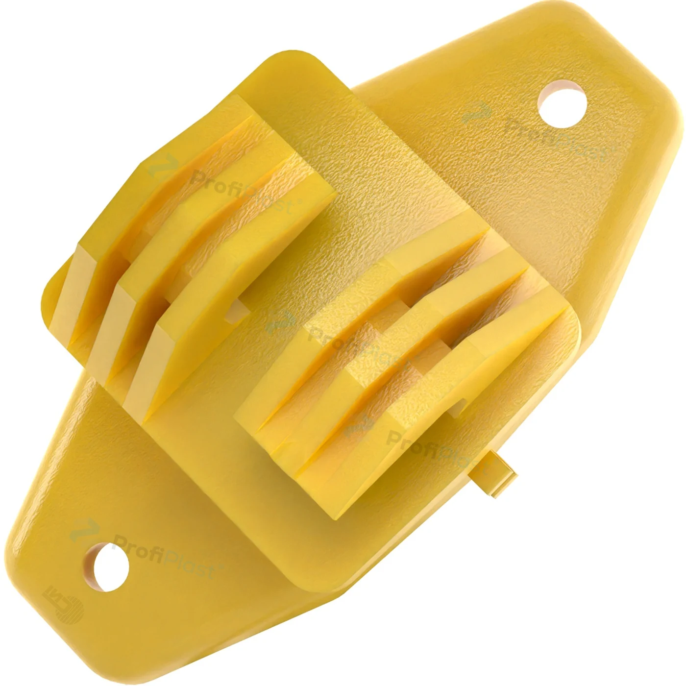 Isolador W econômico 63 mm - Amarelo