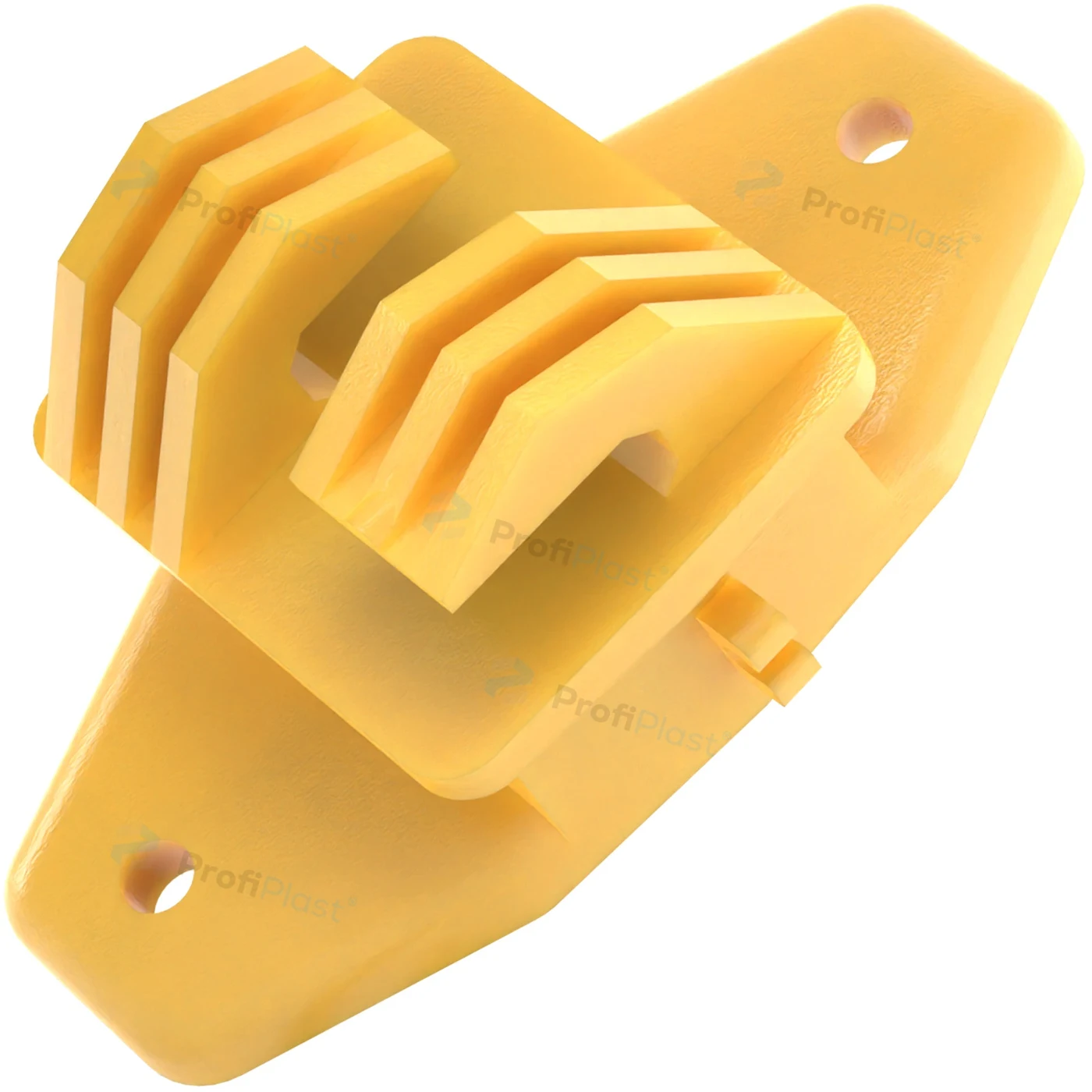 Isolador W econômico 63 mm - Amarelo