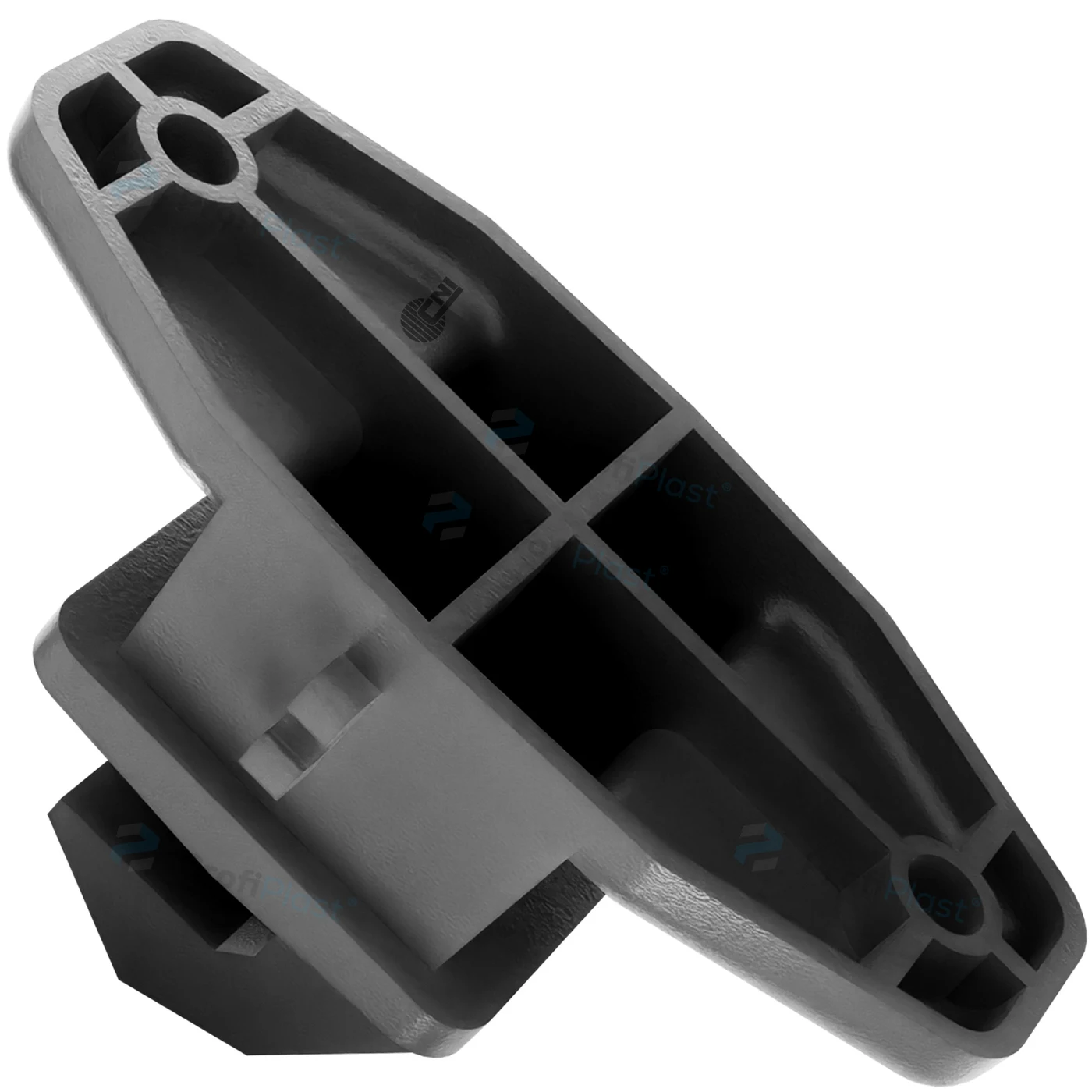 Isolador W econômico 63 mm - Preto