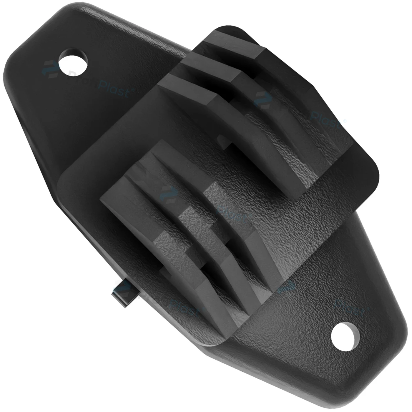 Isolador W econômico 63 mm - Preto