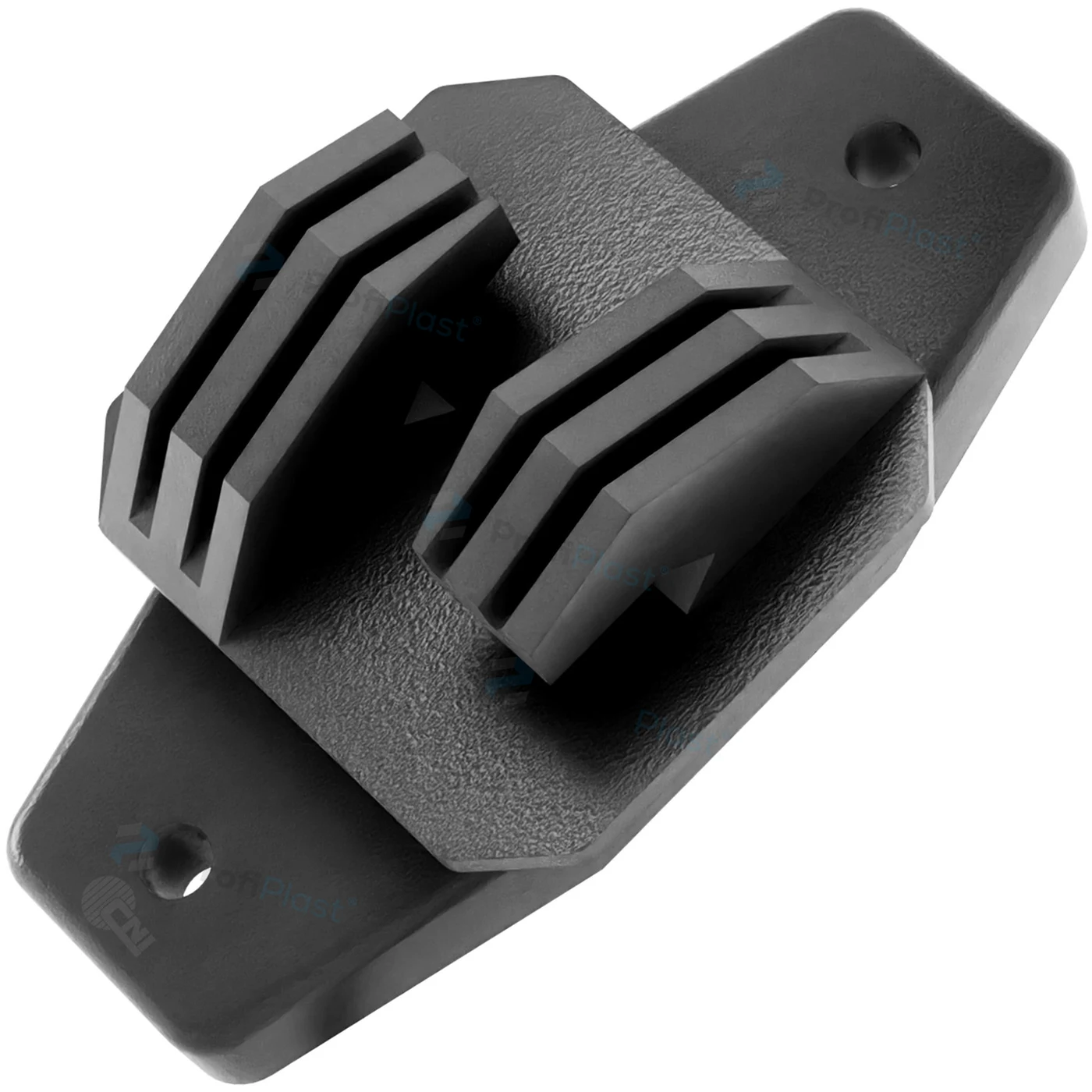 Isolador W reforçado 80 mm - Preto