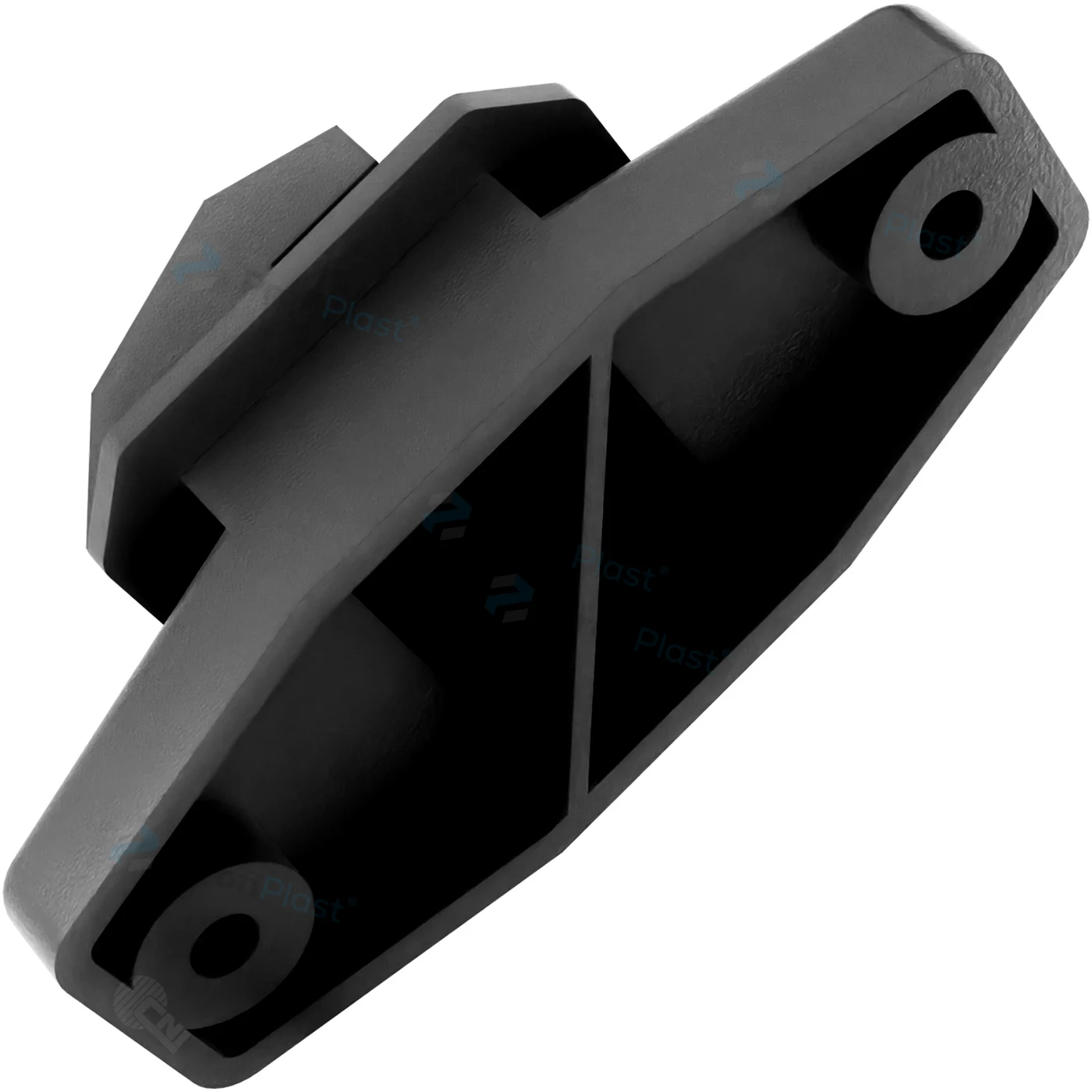 Isolador W reforçado 80 mm - Preto