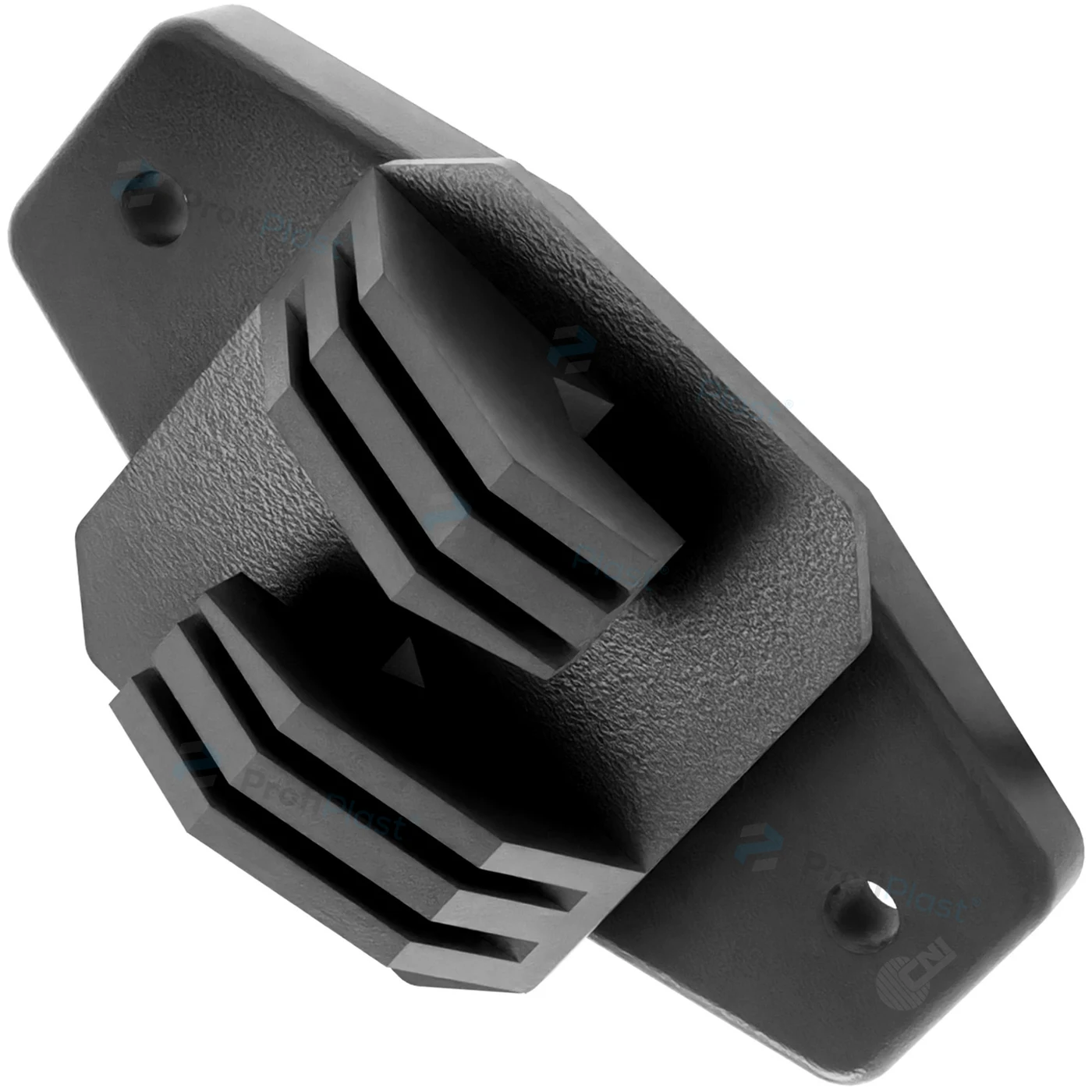 Isolador W reforçado 80 mm - Preto