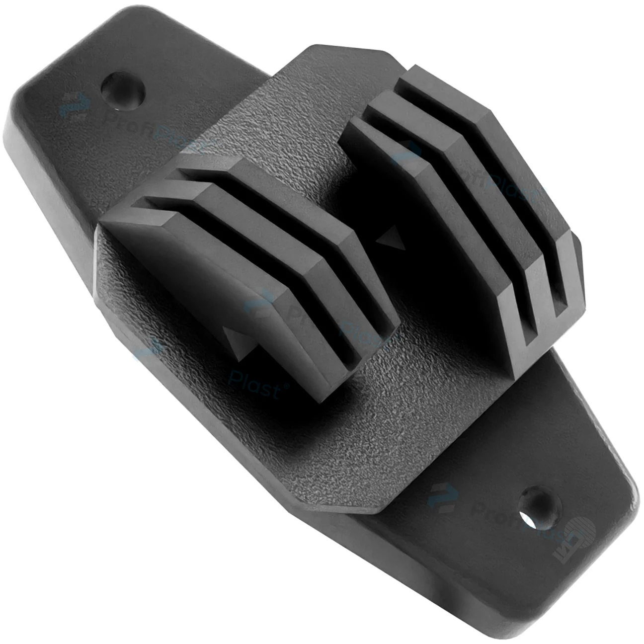 Isolador W reforçado 80 mm - Preto