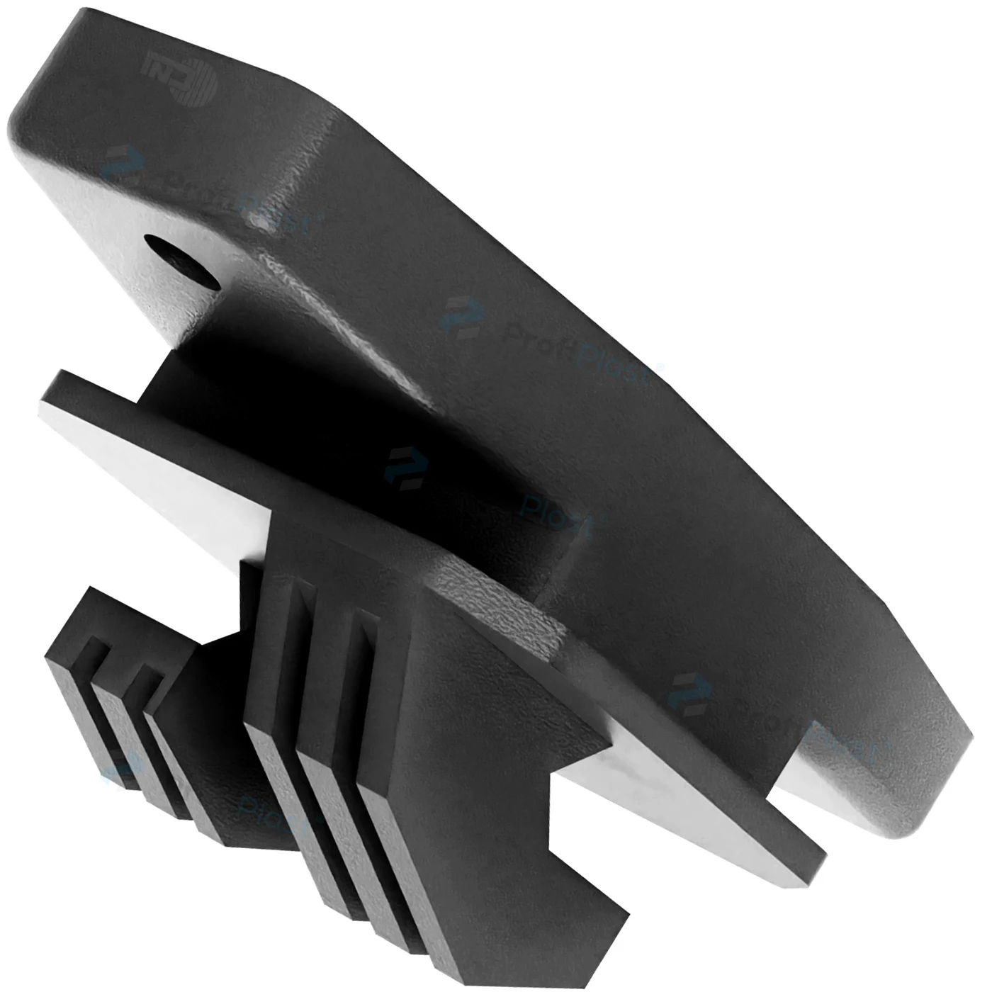 Isolador W reforçado 80 mm - Preto