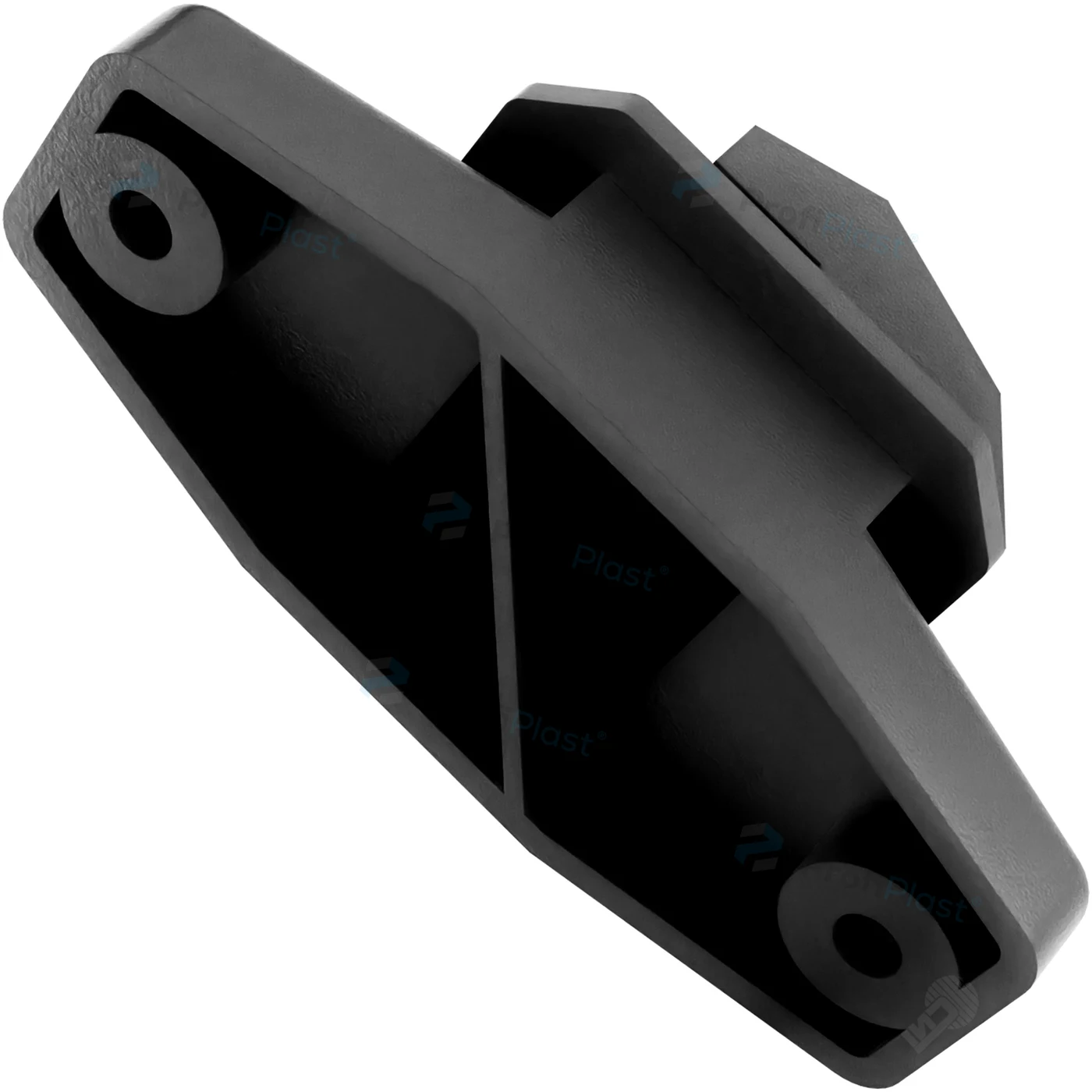 Isolador W reforçado 80 mm - Preto
