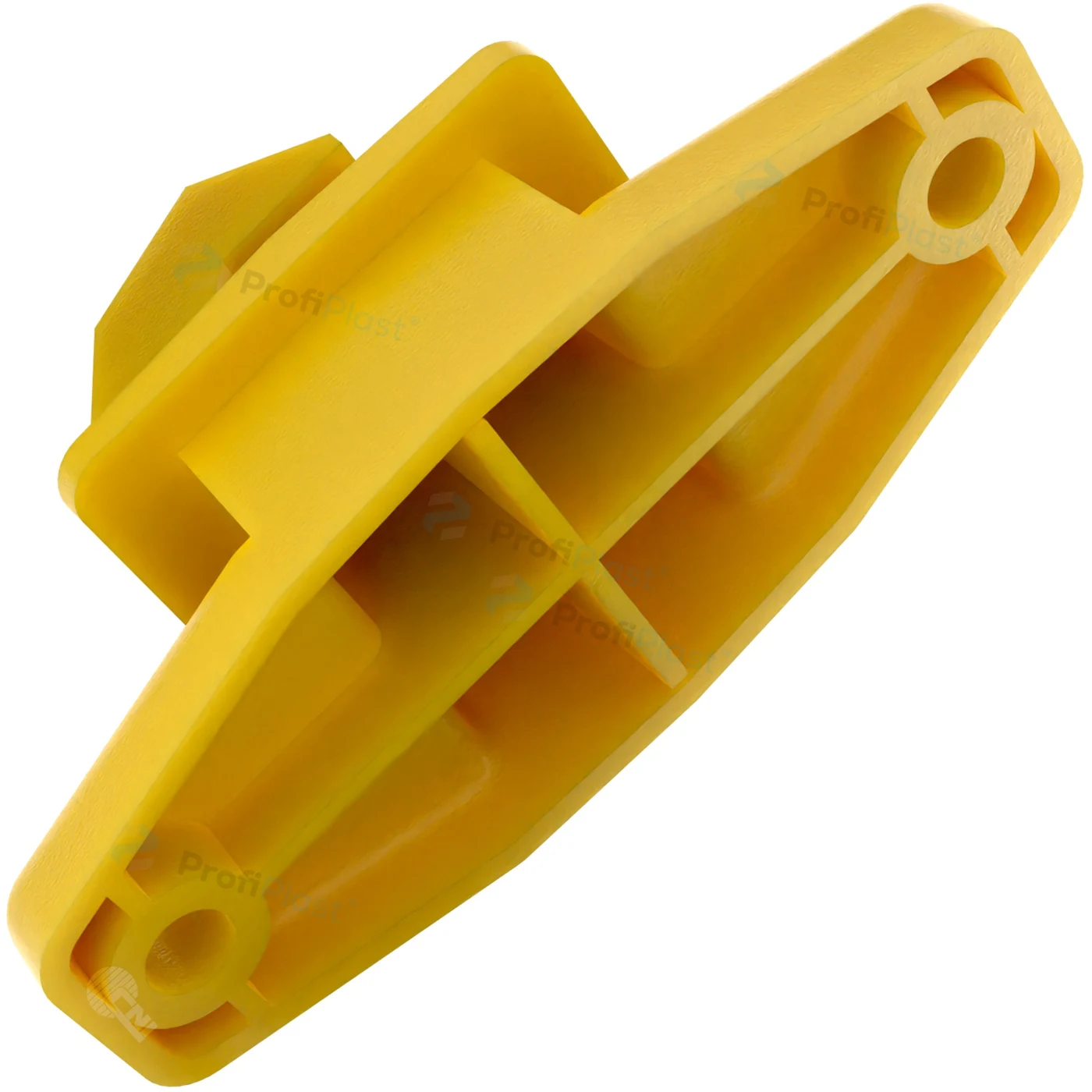 Isolador W tradicional 74 mm - Amarelo