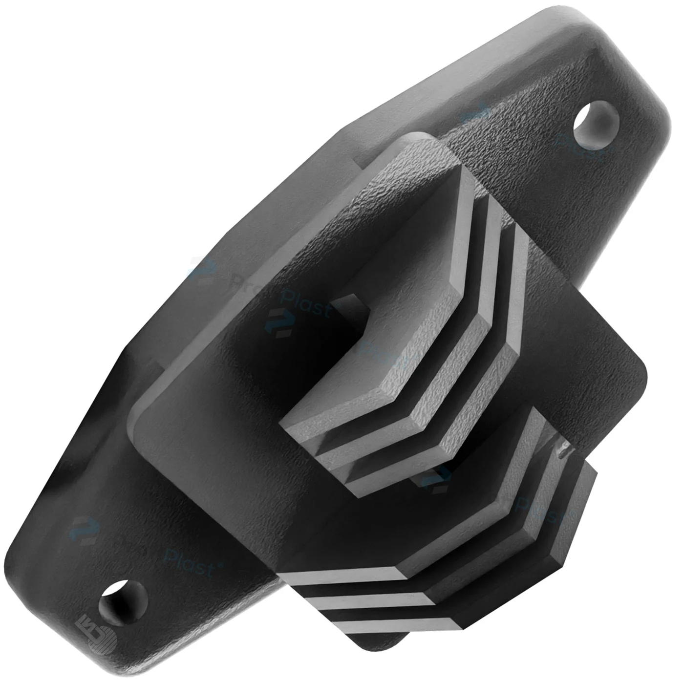 Isolador W tradicional 74 mm - Preto