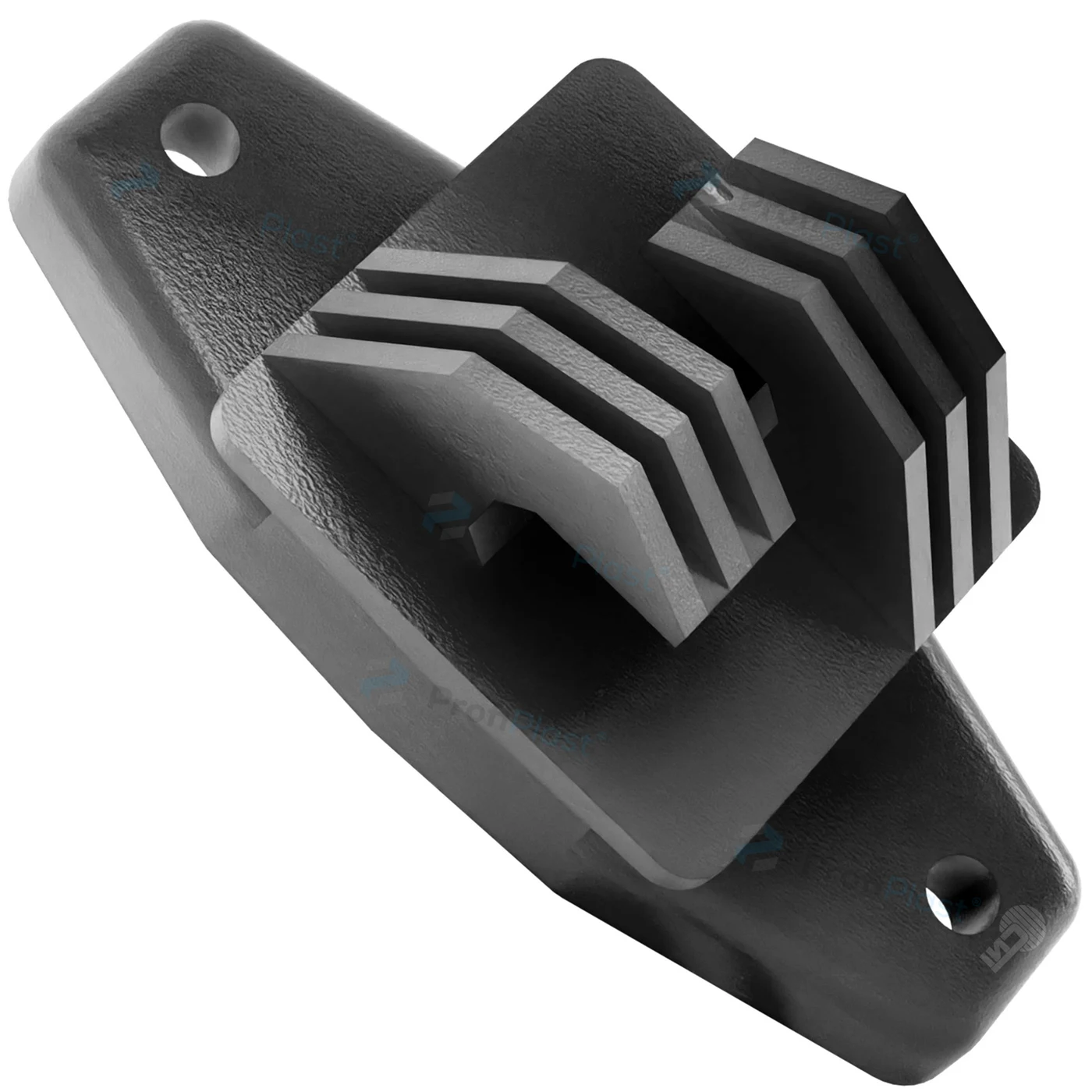 Isolador W tradicional 74 mm - Preto
