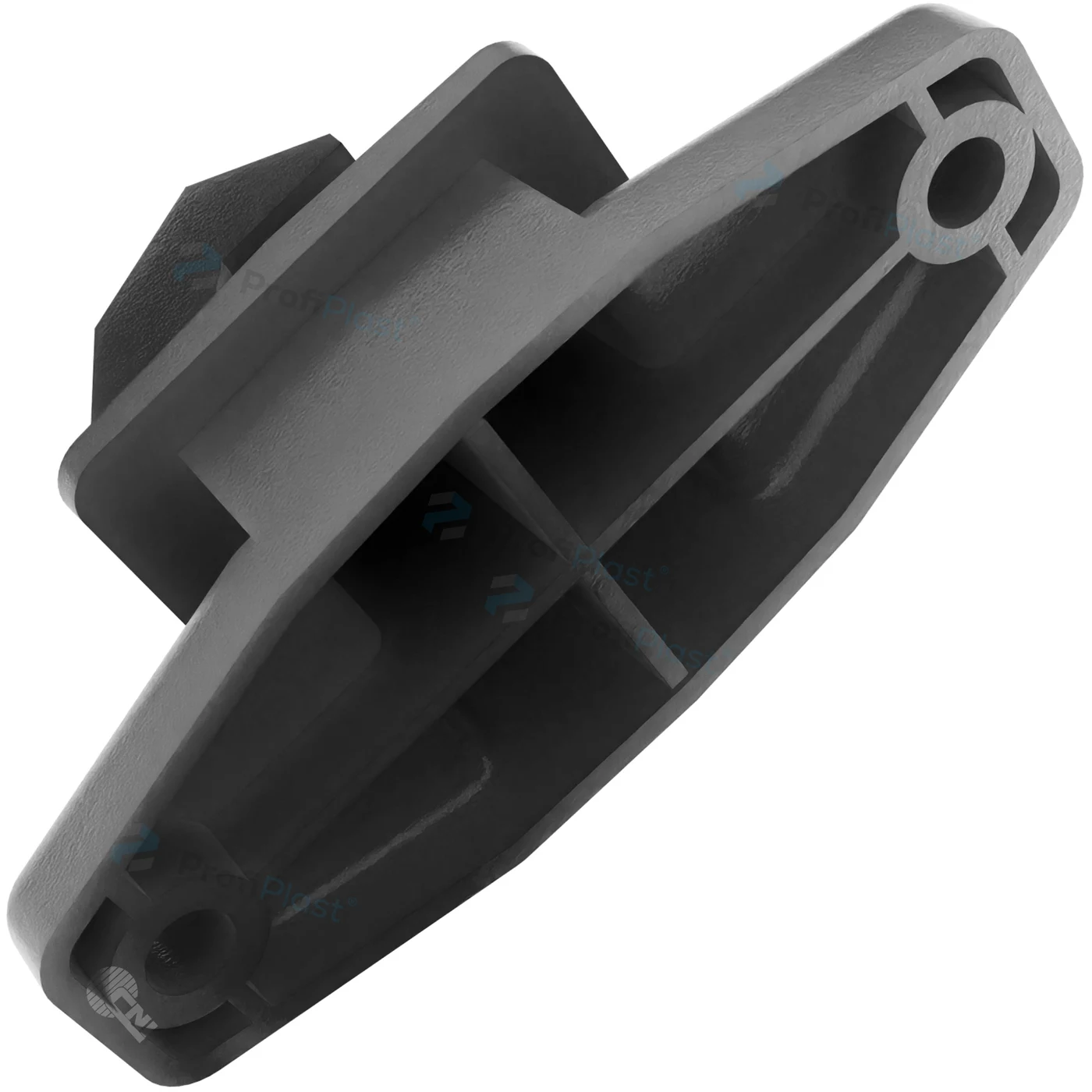 Isolador W tradicional 74 mm - Preto