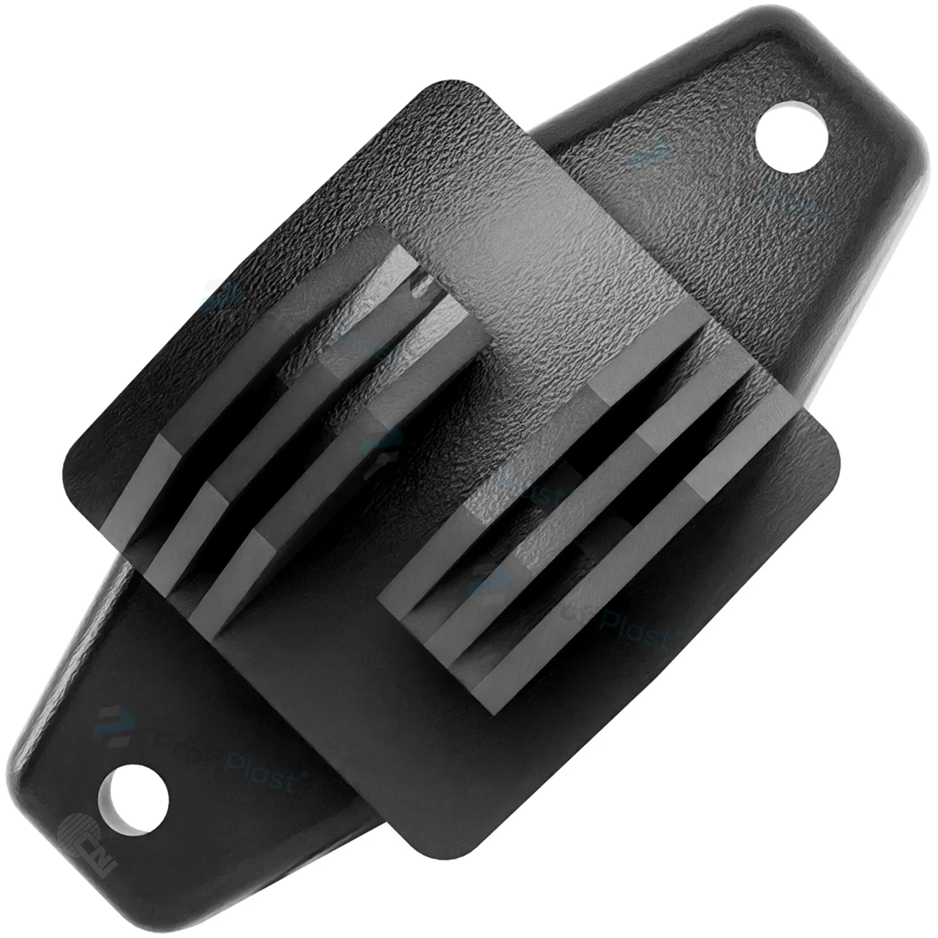 Isolador W tradicional 74 mm - Preto
