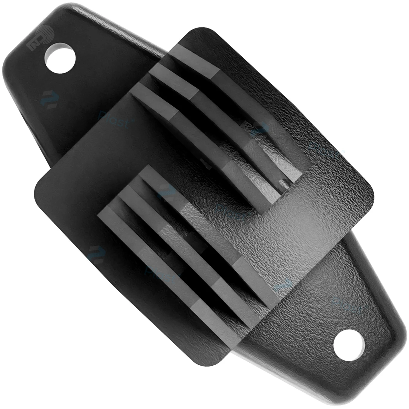 Isolador W tradicional 74 mm - Preto