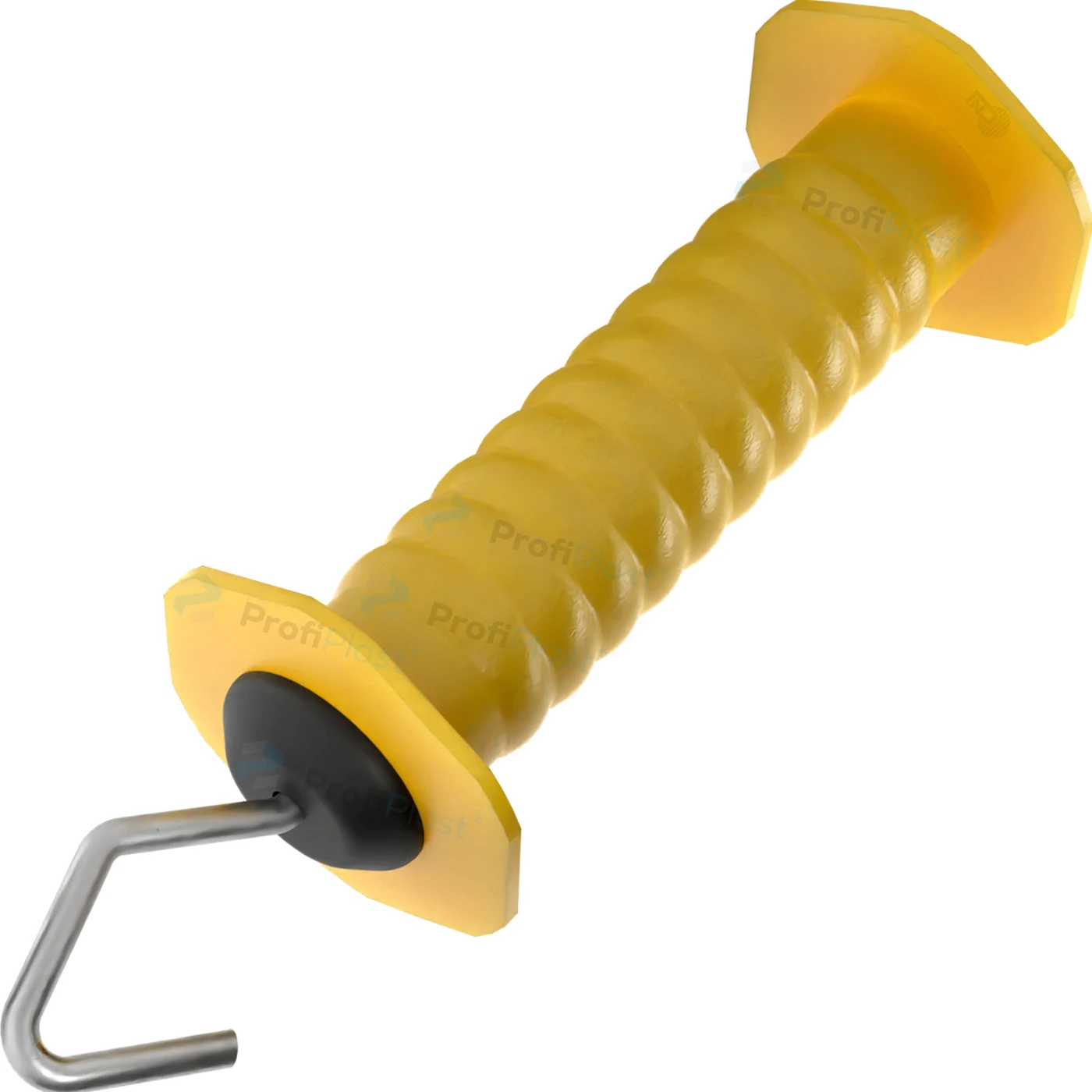 Porteira com mola curta - Amarelo