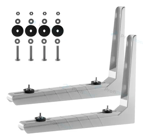 Suporte plástico 450 mm - Branco