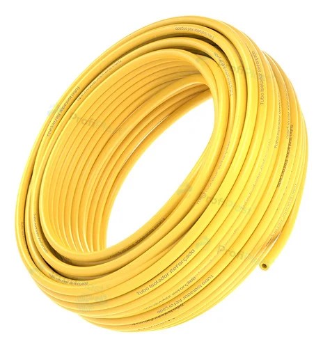 Tubo isolador 1/2 polegada - Amarelo