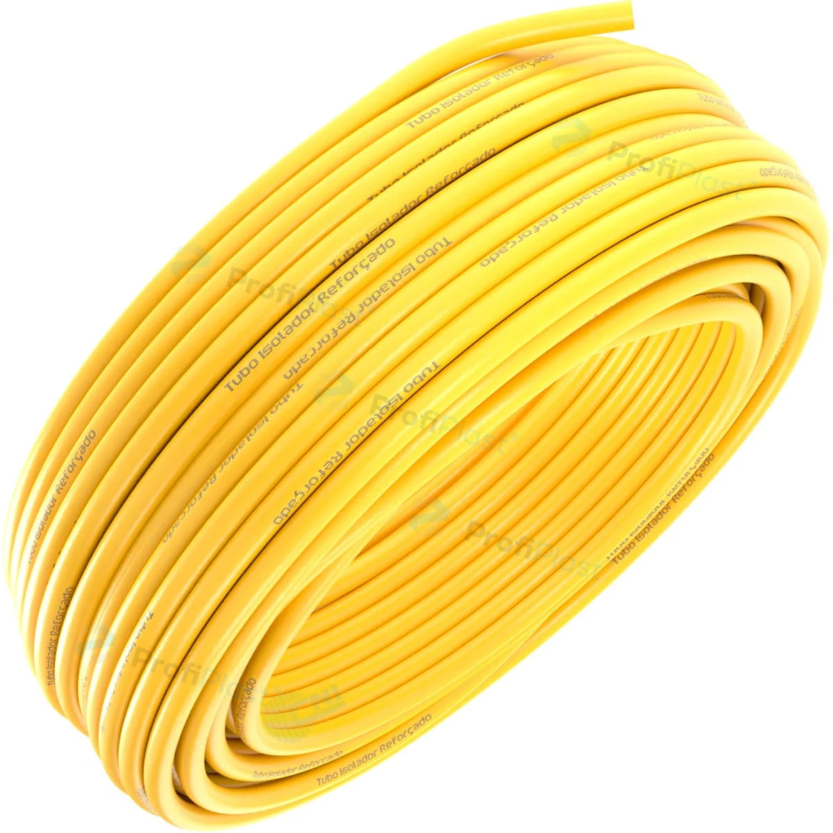 Tubo isolador 3/8 polegada - Amarelo