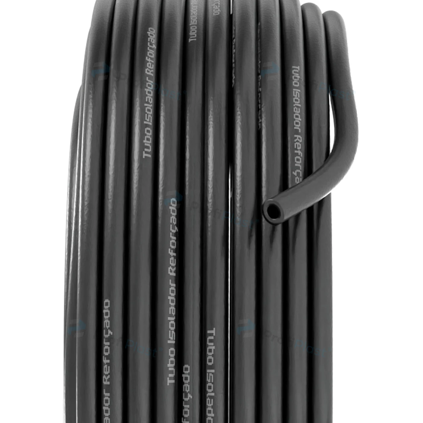 Tubo isolador 3/8 polegada - Preto