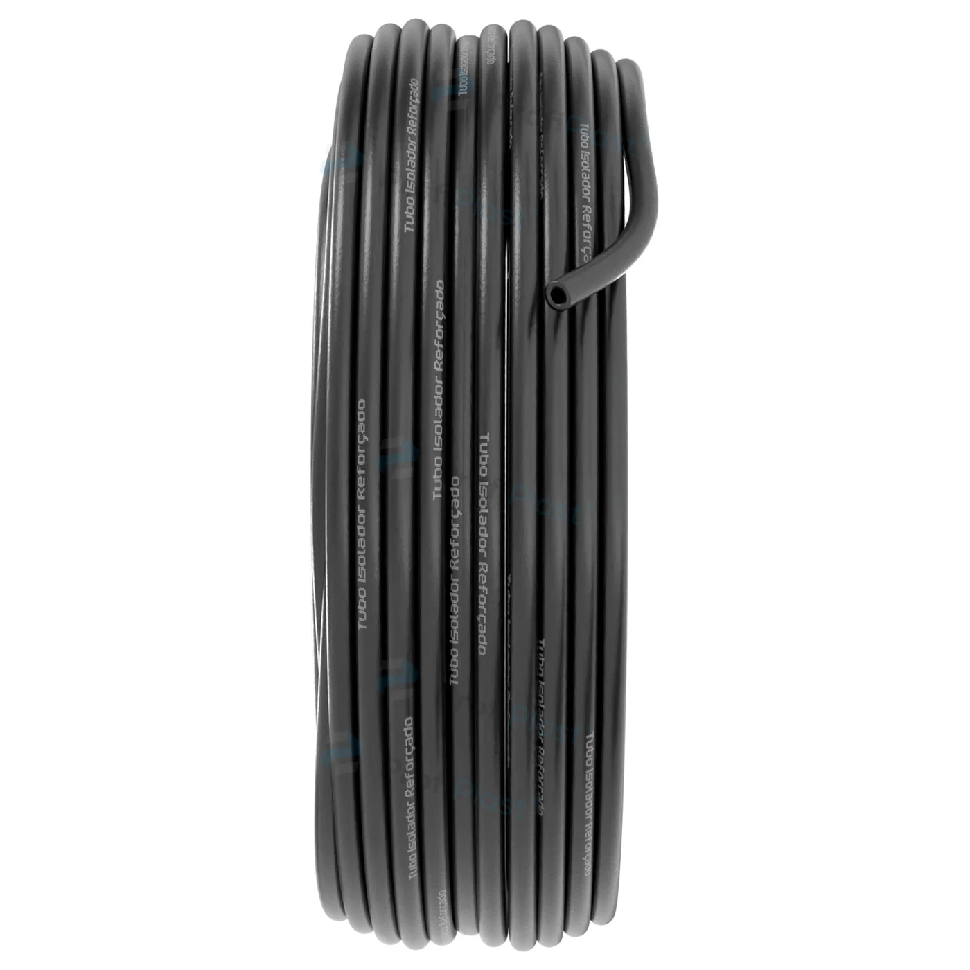 Tubo isolador 3/8 polegada - Preto