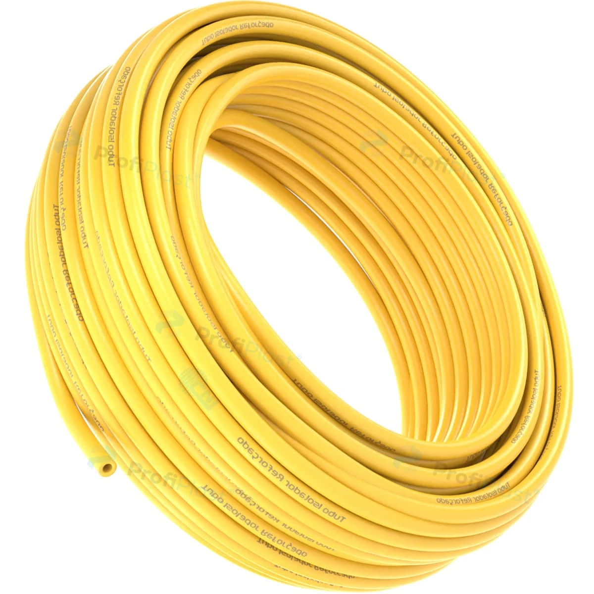 Tubo isolador 7/16 polegada - Amarelo