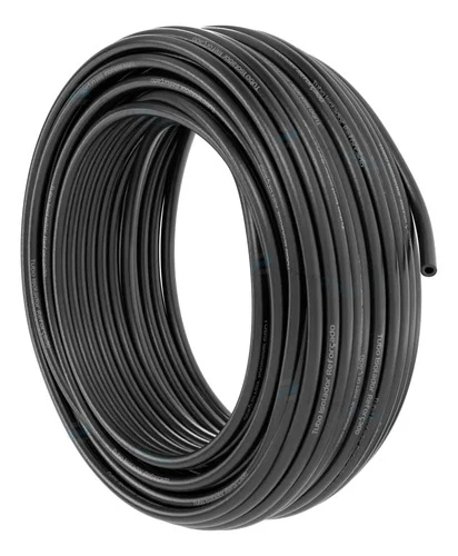 Tubo isolador 9/16 polegada - Preto