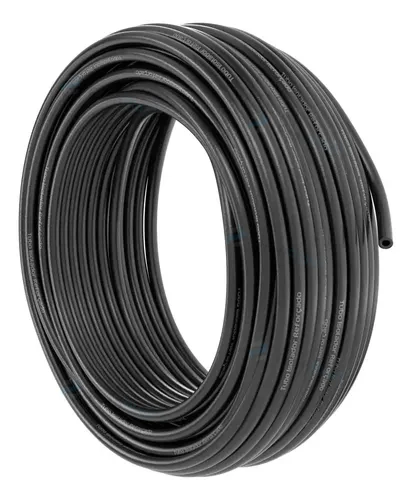 Tubo isolador 9/16 polegada - Preto