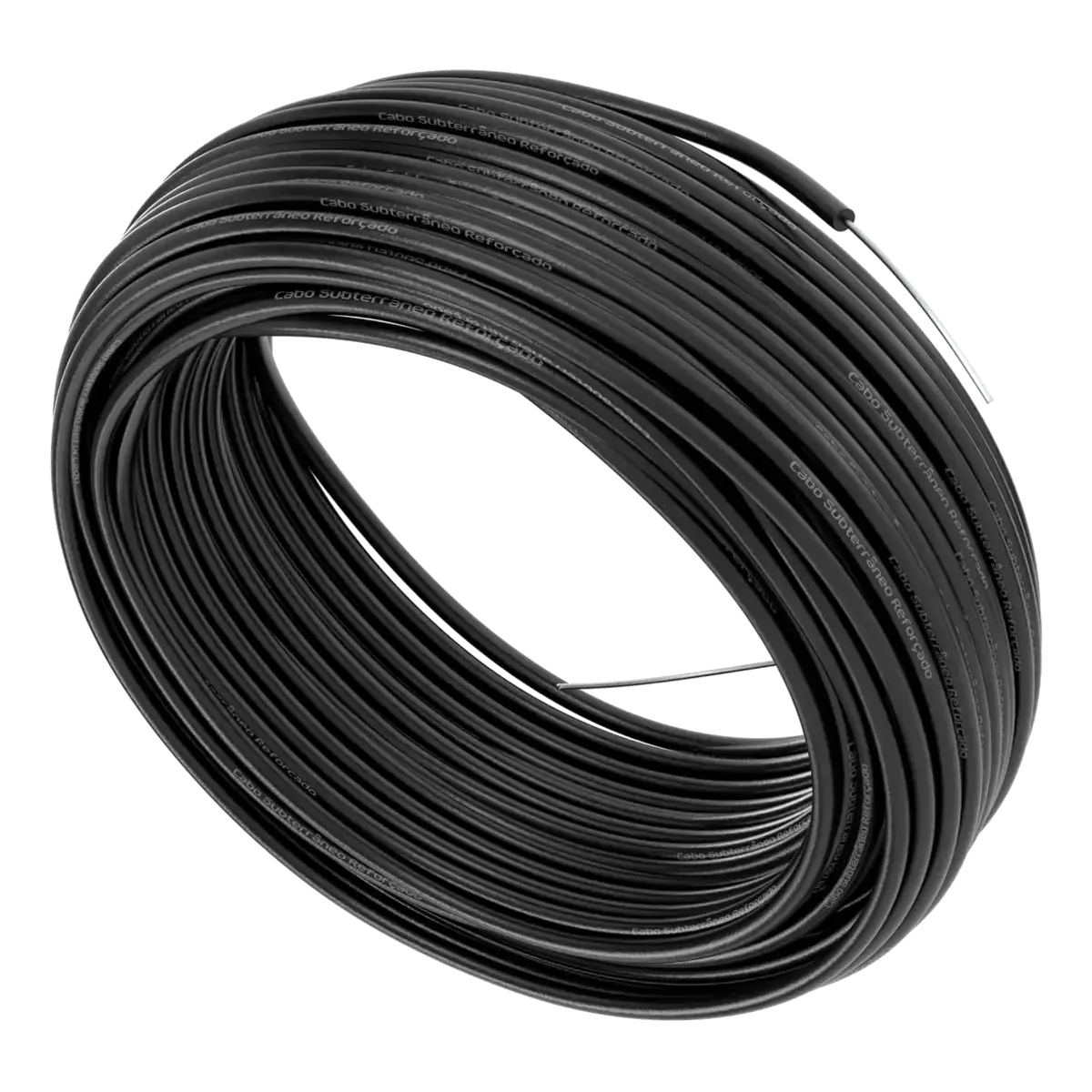 Cabo subterrâneo 2,11 mm — cor preto, vista 4