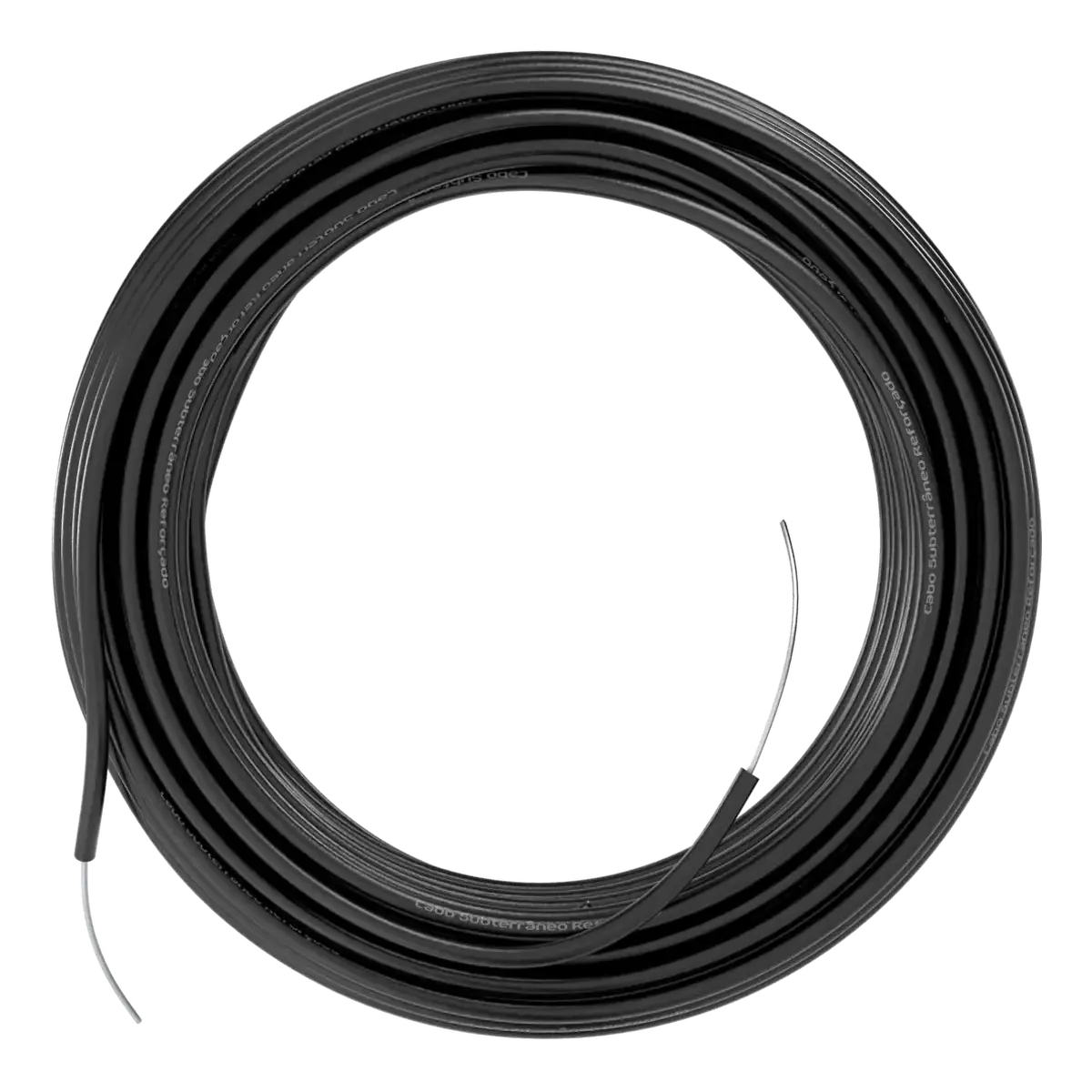 Cabo subterrâneo 2,11 mm — cor preto, vista 8