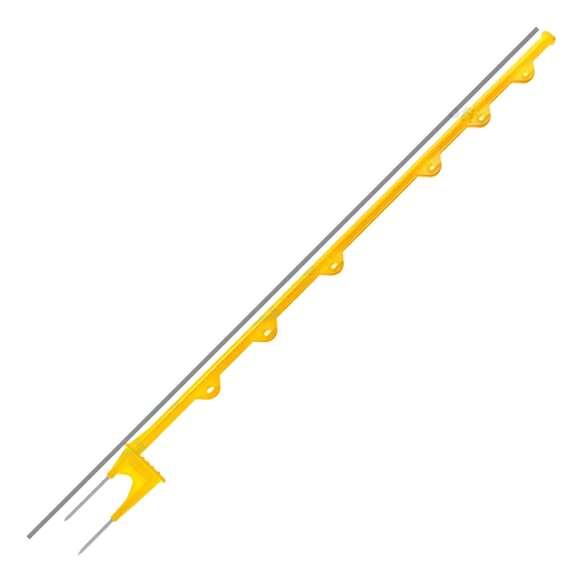 Haste plástica para cerca móvel 1160 mm — cor amarelo, vista 2