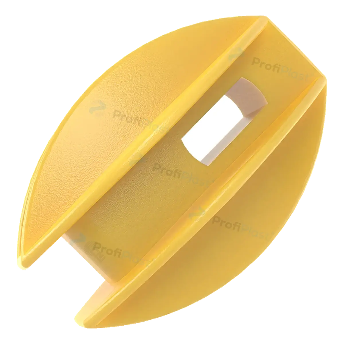 Isolador castanha oval 63 mm