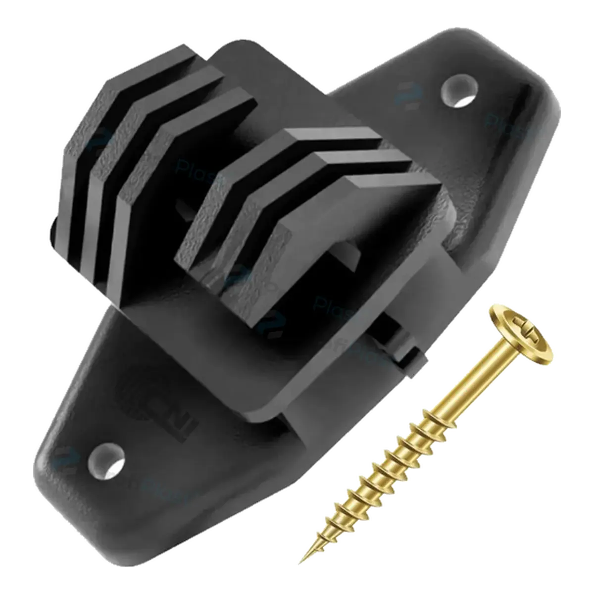 Kit isolador W econômico 63 mm com parafusos