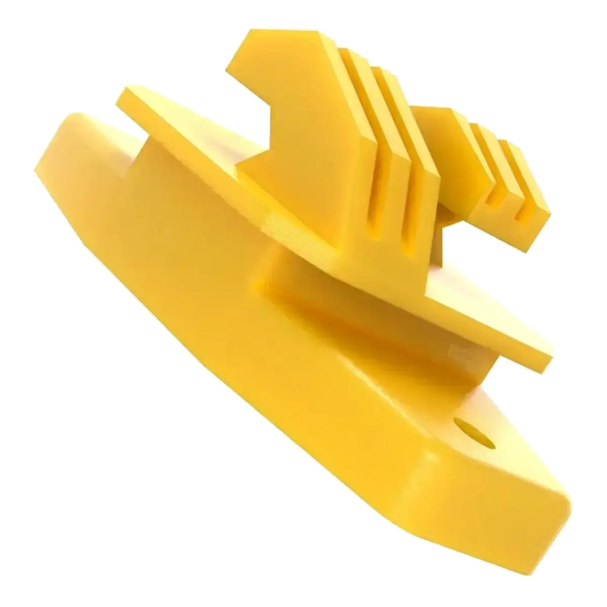 Kit isolador W reforçado 80 mm com parafusos - Amarelo - foto 7