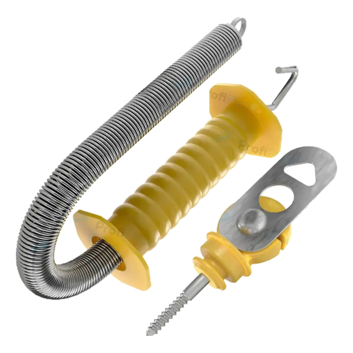 Kit porteira com mola longa 6 m e engate