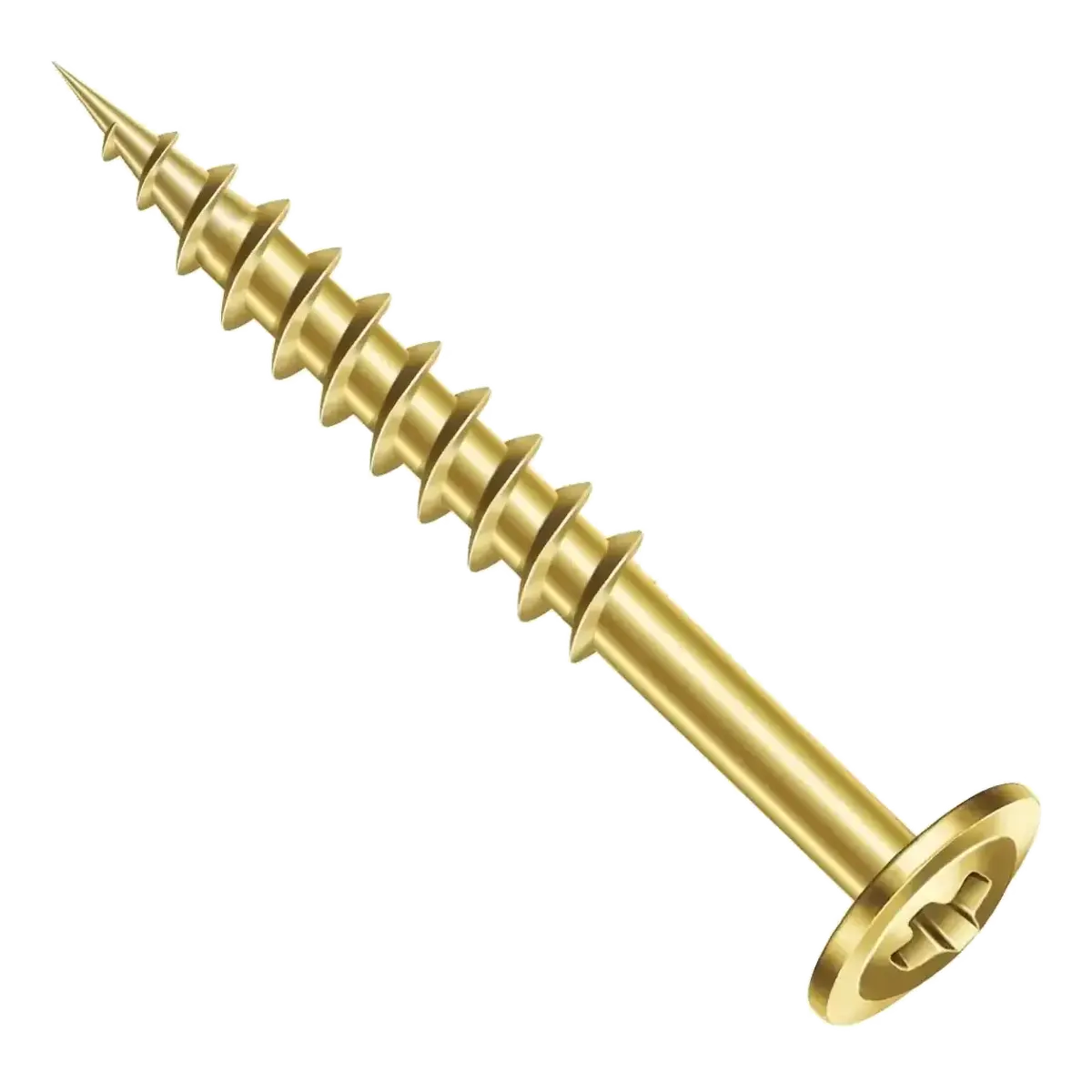 Parafuso para isolador W 4 × 30 mm - Dourado - foto 6