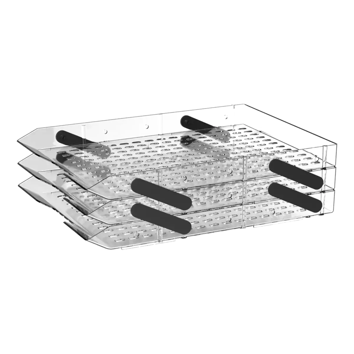 Porta-correspondência A4 triplo - Cristal - foto 7