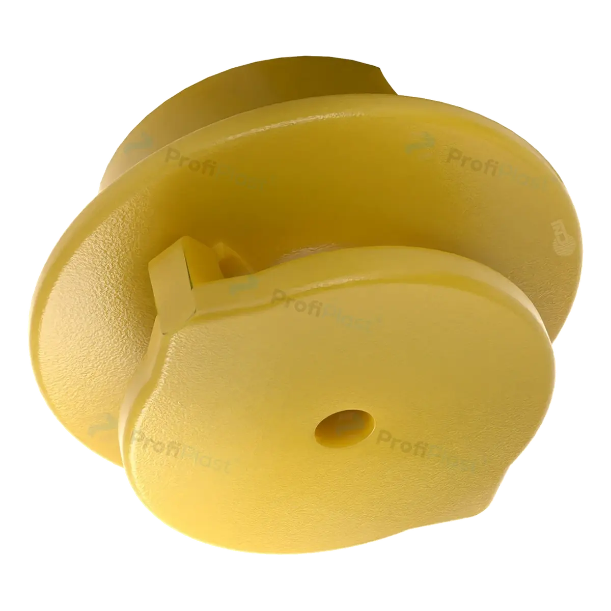 Isolador roldana 40 mm com garra — detalhe do produto