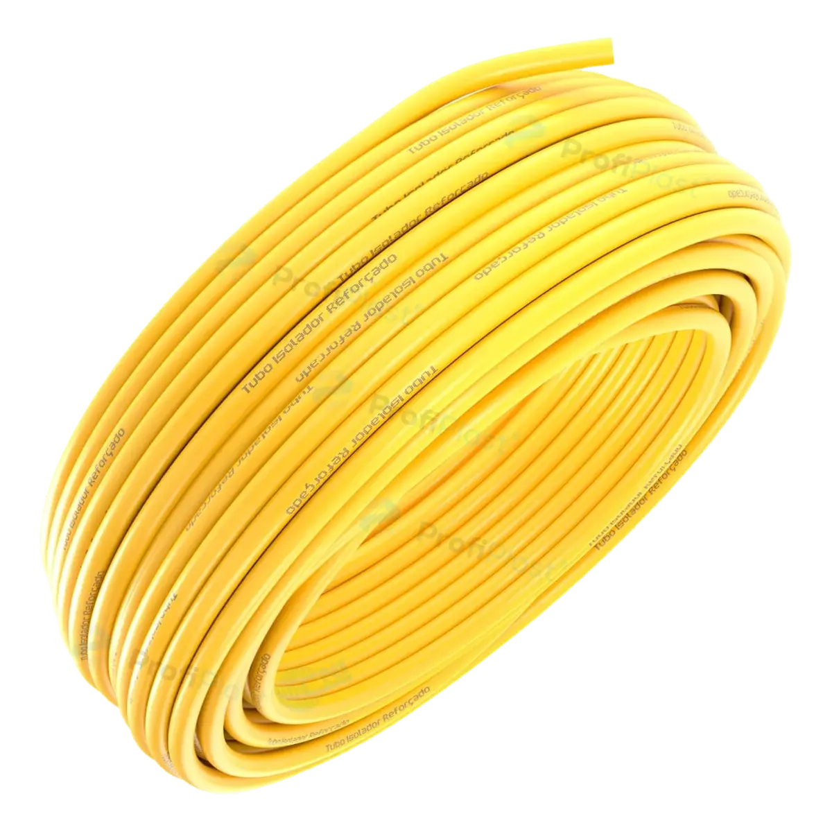 Tubo isolador 9,5 mm — cor amarelo, vista 6