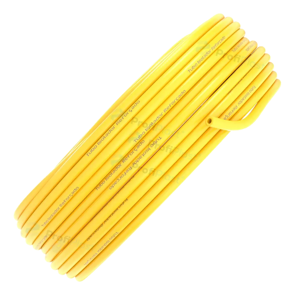 Tubo isolador 11,1 mm — cor amarelo, vista 6