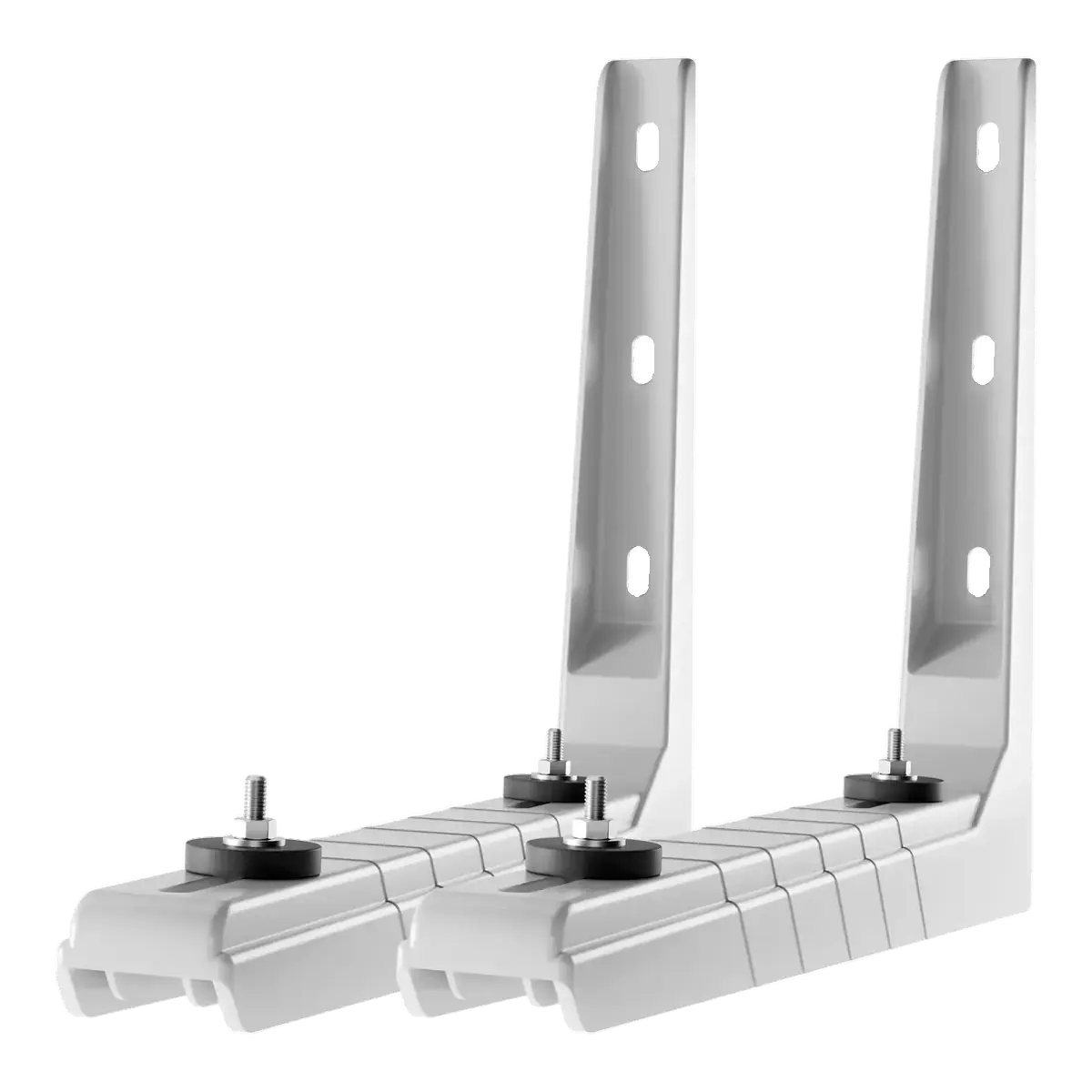 Suporte plástico 400 mm para condensadora — par completo