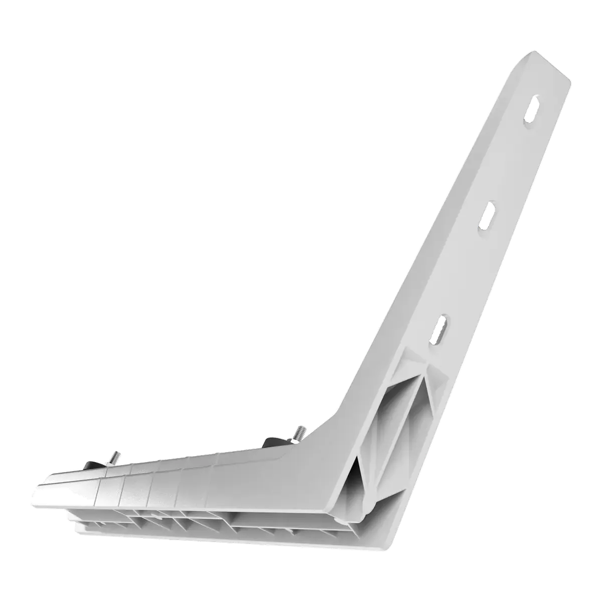 Suporte plástico 500 mm — vista 2, cor Branco
