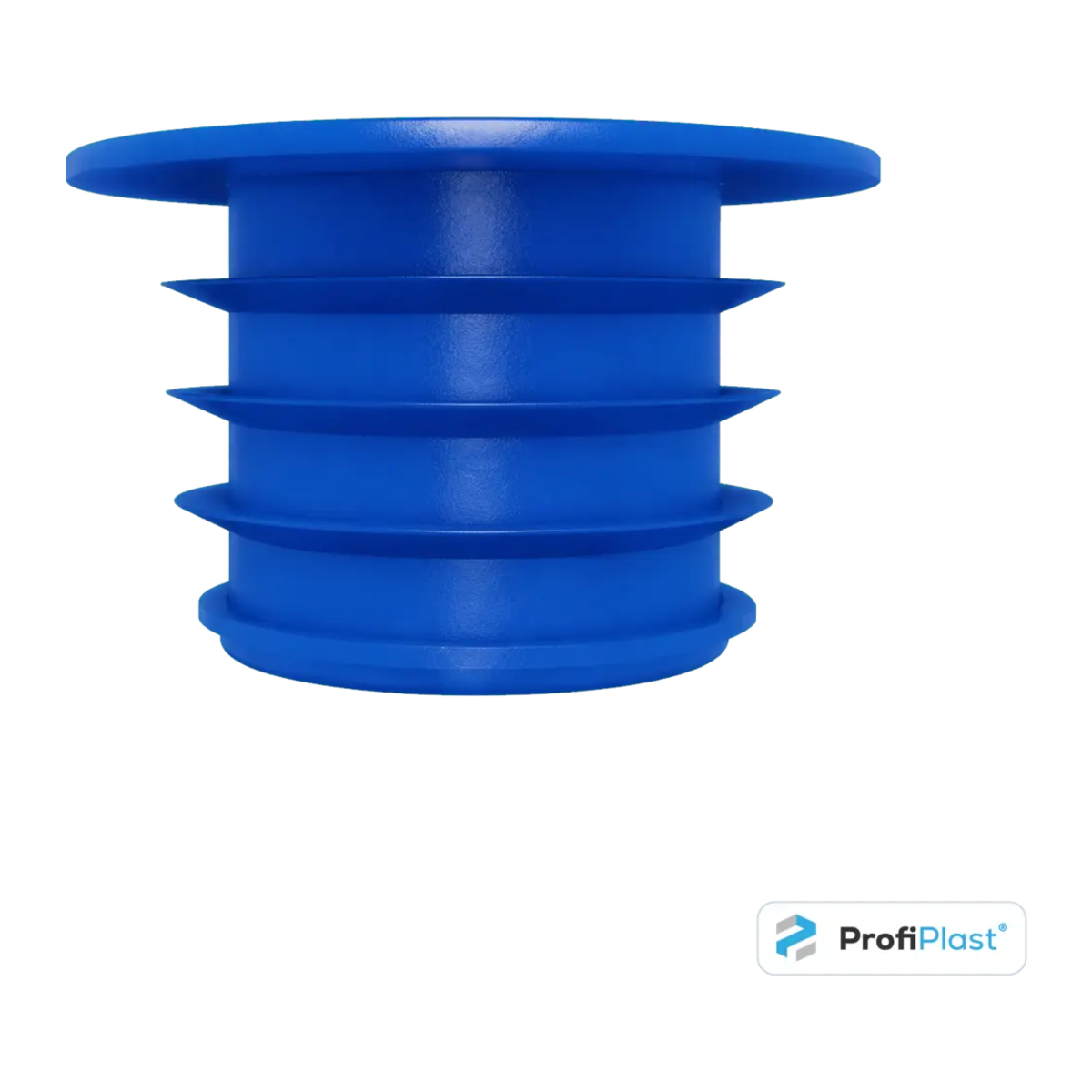 Batoque plástico tipo rolha 21 mm - azul - vista 1